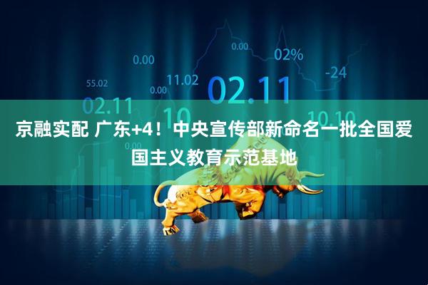 京融实配 广东+4!中央宣传部新命名一批全国爱国主义教育示范基地